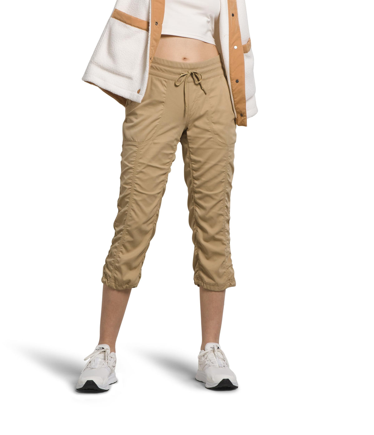 The North Face Womens Aphrodite 2.0 Capri - Moisture Wicking, Water Repellent Finish, UPF 40+ Protection