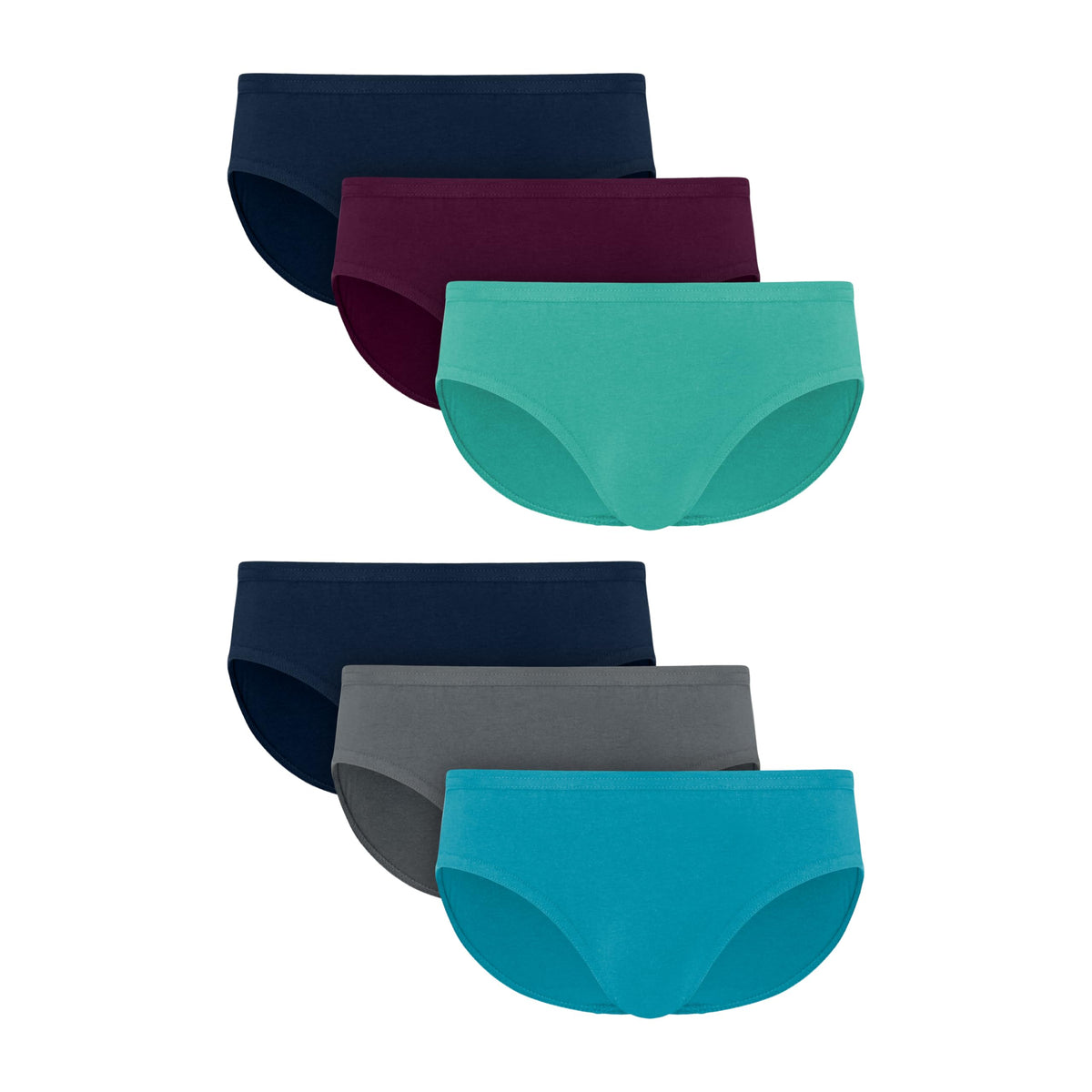 Hanes Men's Bikini Underwear Pack, 6-Pack, Sexy Men's Underwear, Ultra-Soft Stretch Cotton Bikini Briefs, Wicking