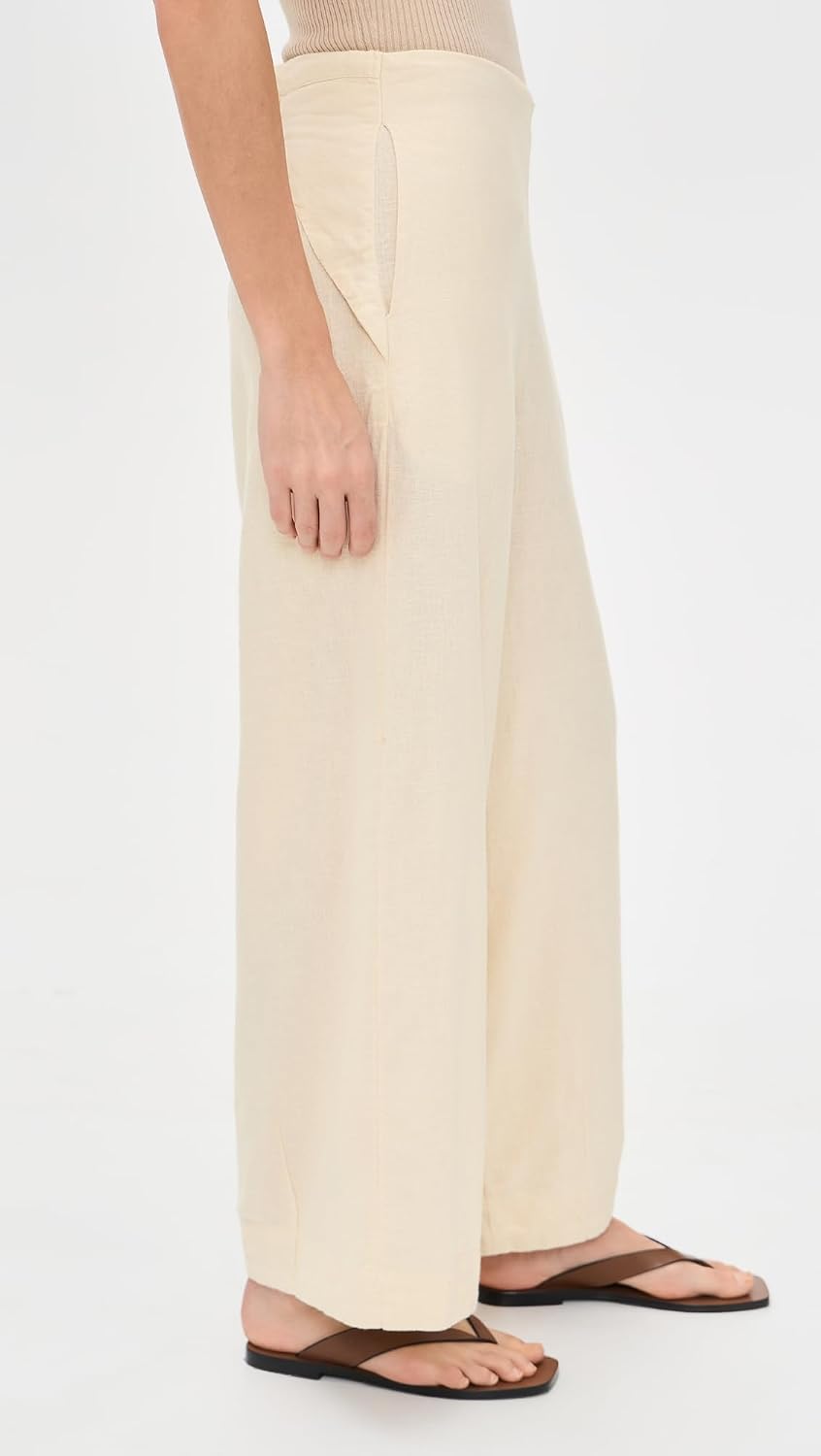 Free People Women's Demi Cotton Linen Pants