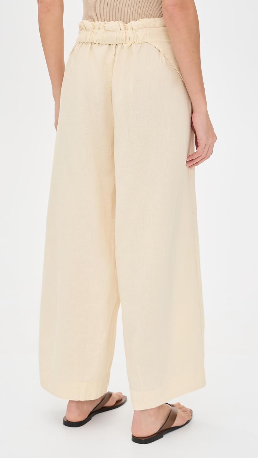 Free People Women's Demi Cotton Linen Pants