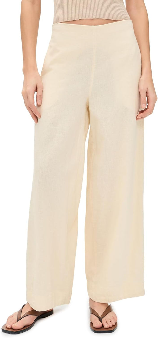 Free People Women's Demi Cotton Linen Pants