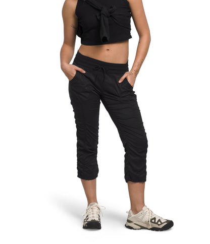 The North Face Womens Aphrodite 2.0 Capri - Moisture Wicking, Water Repellent Finish, UPF 40+ Protection