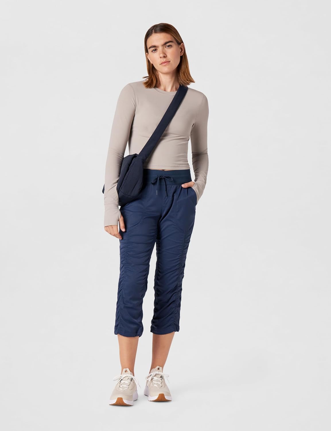 The North Face Womens Aphrodite 2.0 Capri - Moisture Wicking, Water Repellent Finish, UPF 40+ Protection