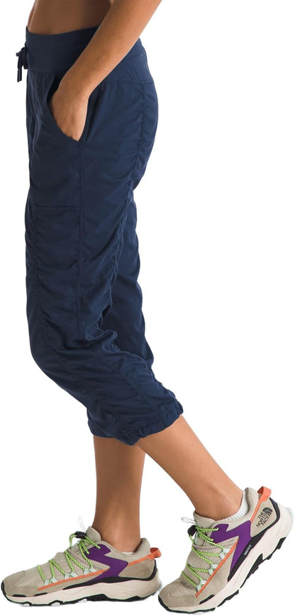 The North Face Womens Aphrodite 2.0 Capri - Moisture Wicking, Water Repellent Finish, UPF 40+ Protection