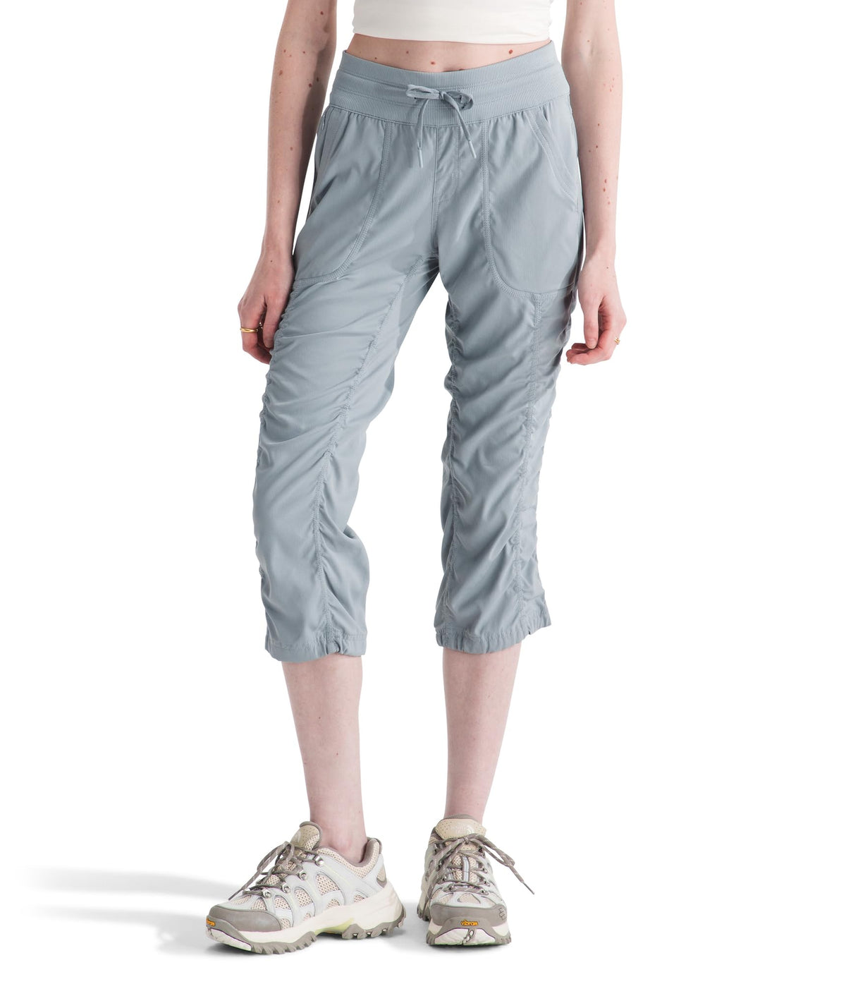 The North Face Womens Aphrodite 2.0 Capri - Moisture Wicking, Water Repellent Finish, UPF 40+ Protection