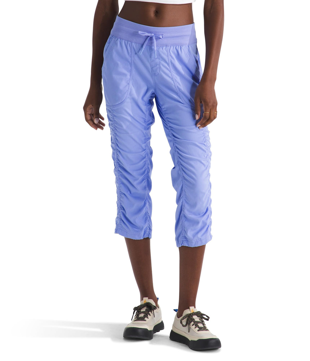 The North Face Womens Aphrodite 2.0 Capri - Moisture Wicking, Water Repellent Finish, UPF 40+ Protection